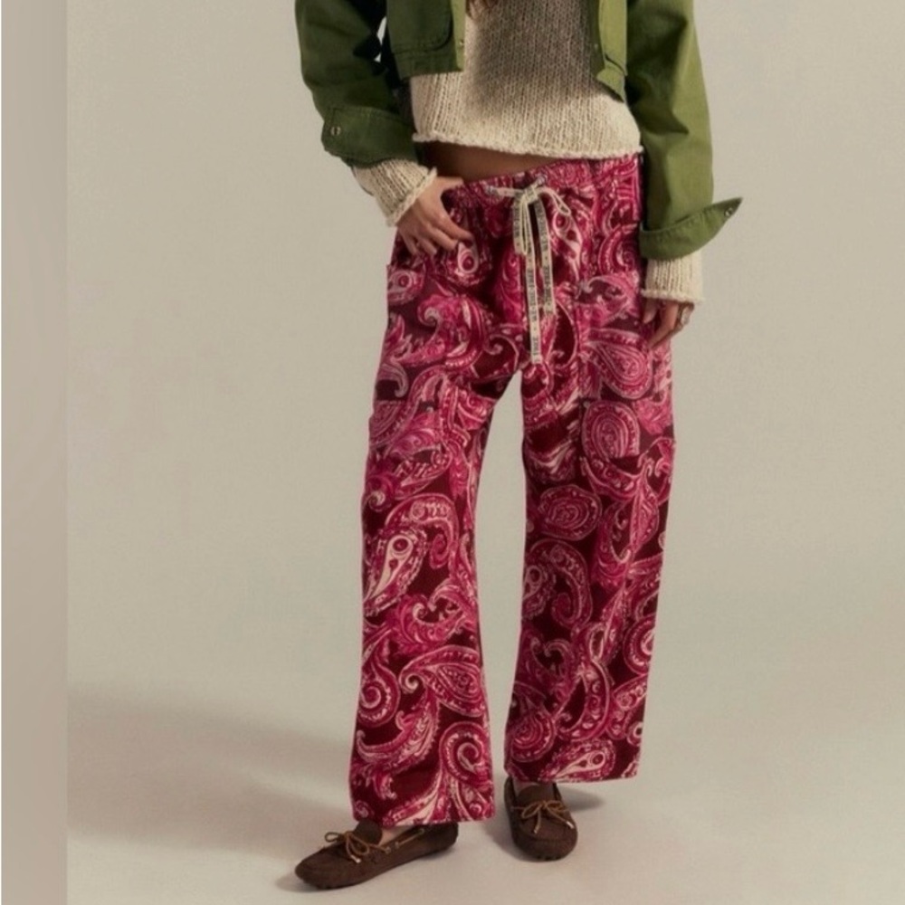 FREE PEOPLE We the Free Paisley Lounge Pants